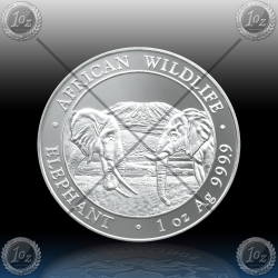 1oz SOMALIJA "SLON" 2020